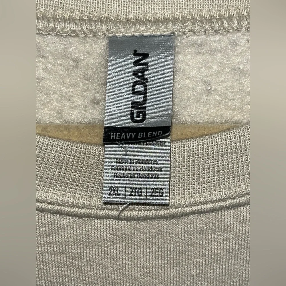 Taylor Swift Albums Taylor's Version Sweatshirt 2XL Beige Oversized Baggy
